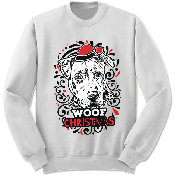 American Pit Bull Terrier Ugly Christmas Sweater