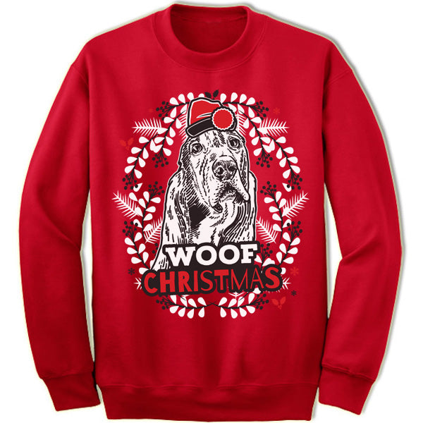 Basset Hound Ugly Christmas Sweater