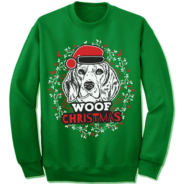 Beagle ugly christmas sweater sales