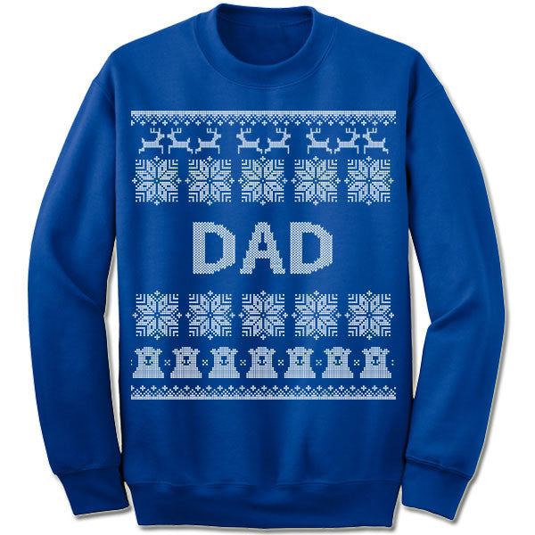 Dad ugly christmas sweater discount