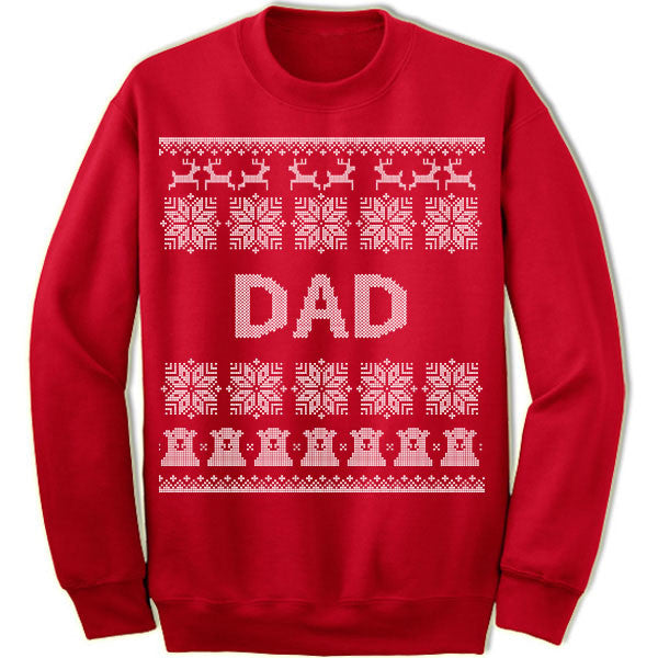 Dad christmas sweater deals