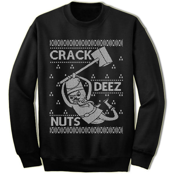 Deez nuts christmas sweater top