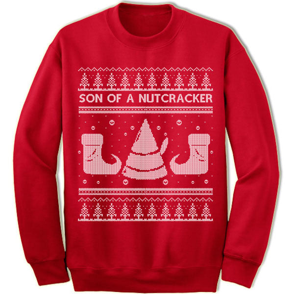 Nutcracker ugly sweater top
