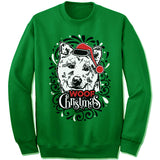 Akita Ugly Christmas Sweatshirt