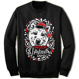 Akita Ugly Christmas Sweater.