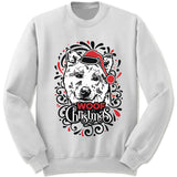 Akita Ugly Christmas Sweater.