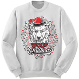 Australian Shepherd Ugly Christmas Sweatshirt
