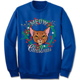 Abyssinian Ugly Christmas Sweatshirt