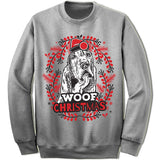 Basset Hound Ugly Christmas Sweater.