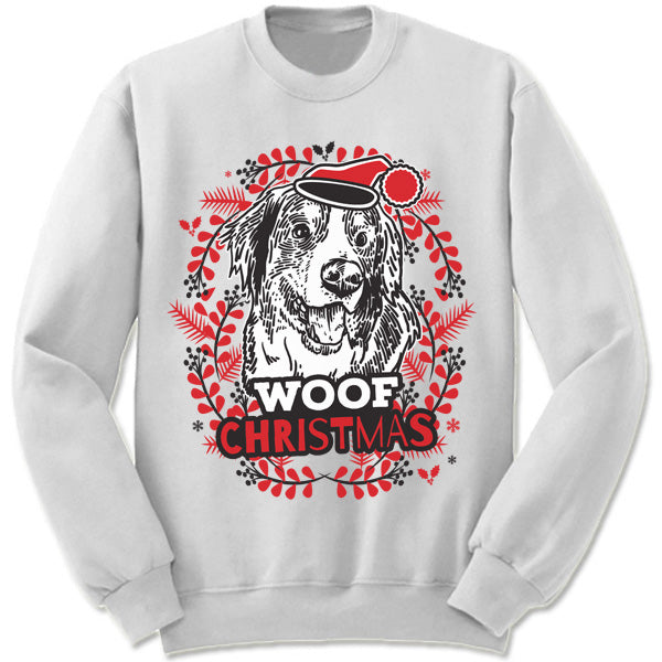 Bernese Mountain Dog Ugly Christmas Sweater