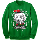 Bichon Frise Ugly Christmas Sweater.