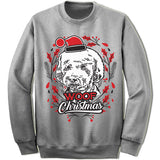 Bichon Frise Ugly Christmas Sweater.