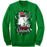 Bull Terrier Ugly Christmas Sweater.