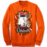 Bull Terrier Ugly Christmas Sweatshirt