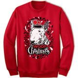 Bull Terrier Ugly Christmas Sweater.