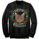 Bengal Cat Ugly Christmas Sweater.