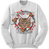 Bengal Cat Ugly Christmas Sweater.