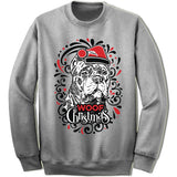 Cane Corso Ugly Christmas Sweater.
