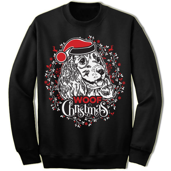 Cocker Spaniel Ugly Christmas Sweater