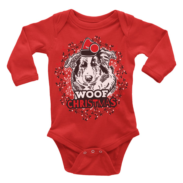 Collie Ugly Christmas Onesie.