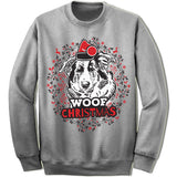 Collie Ugly Christmas Sweater.