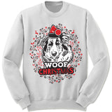 Collie Ugly Christmas Sweater.