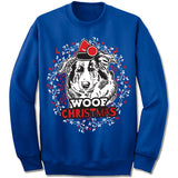 Collie Ugly Christmas Sweatshirt