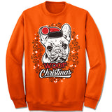 French Bulldog Ugly Christmas Sweater.