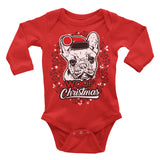 French Bulldog Ugly Christmas Onesie.