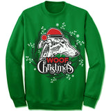 Greyhound Ugly Christmas Sweater.