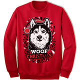 Siberian Husky Ugly Christmas Sweater