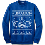 Librarian Ugly Christmas Sweater.
