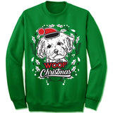 Maltese Ugly Christmas Sweatshirt