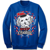 Maltese Ugly Christmas Sweater.