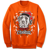 Mastiff Ugly Christmas Sweater.