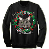 Maine Coon Cat Ugly Christmas Sweatshirt