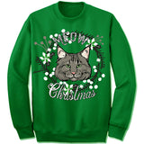 Maine Coon Cat Ugly Christmas Sweater