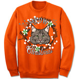 Maine Coon Cat Ugly Christmas Sweater.