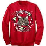 Maine Coon Cat Ugly Christmas Sweater.