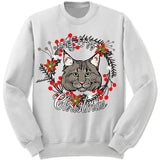 Maine Coon Cat Ugly Christmas Sweater.