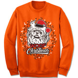 Pekingese Ugly Christmas Sweater.