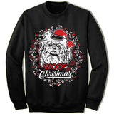 Pekingese Ugly Christmas Sweater.