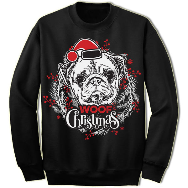 Pug Ugly Christmas Sweater