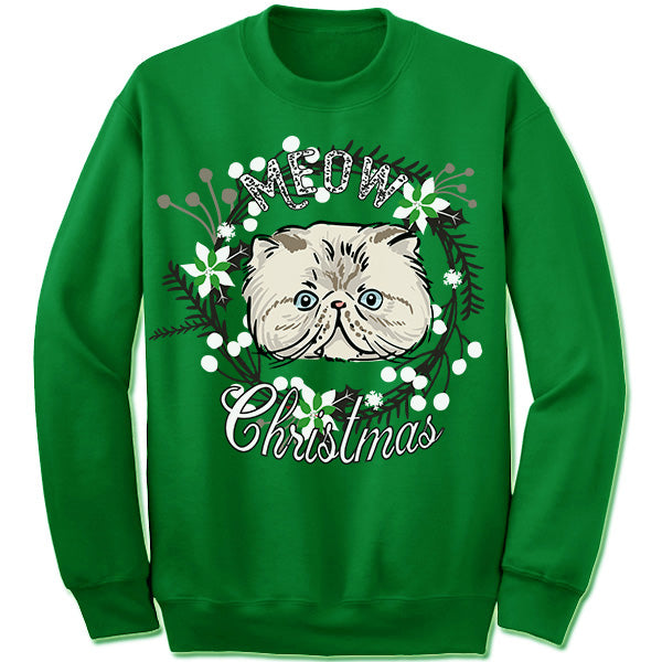 persian cat sweater