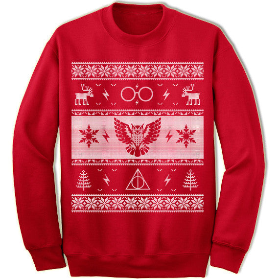 Owl ugly christmas sweater 2025