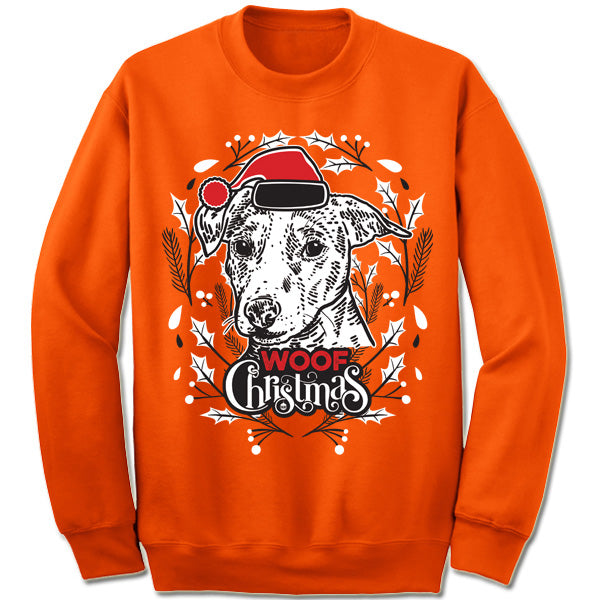 Russel Terrier Ugly Christmas Sweater