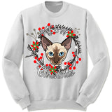 Seamese Ugly Christmas Sweater.
