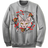 Sphynx Ugly Christmas Sweater.