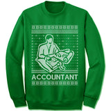 Accountant Ugly Christmas Sweater.