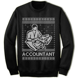 Accountant Ugly Christmas Sweater.